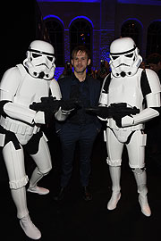 Dominic Monaghan (Lost / 100 Code), Star Wars Storm Trooper (©Foto: Agency People Image (c.) Michael Tinnefeld)